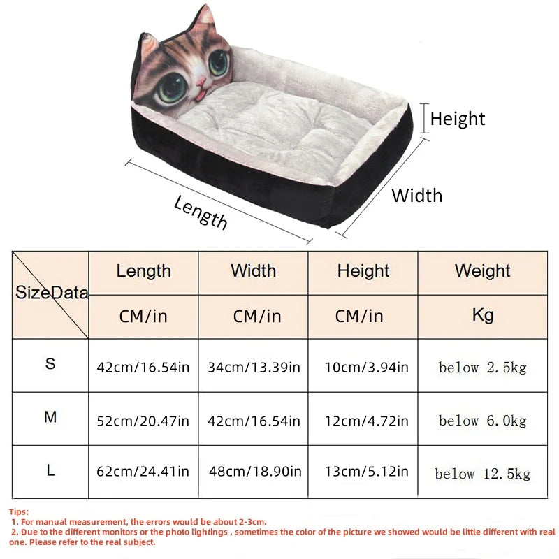 Cute Comfort Pet Bed