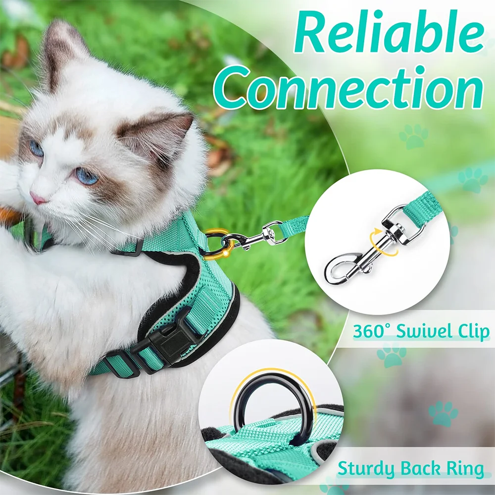 Mesh Cat Harness & Leash
