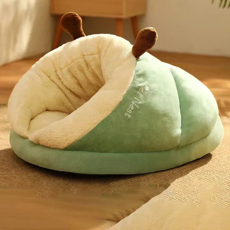 Plush Pet Slipper Bed