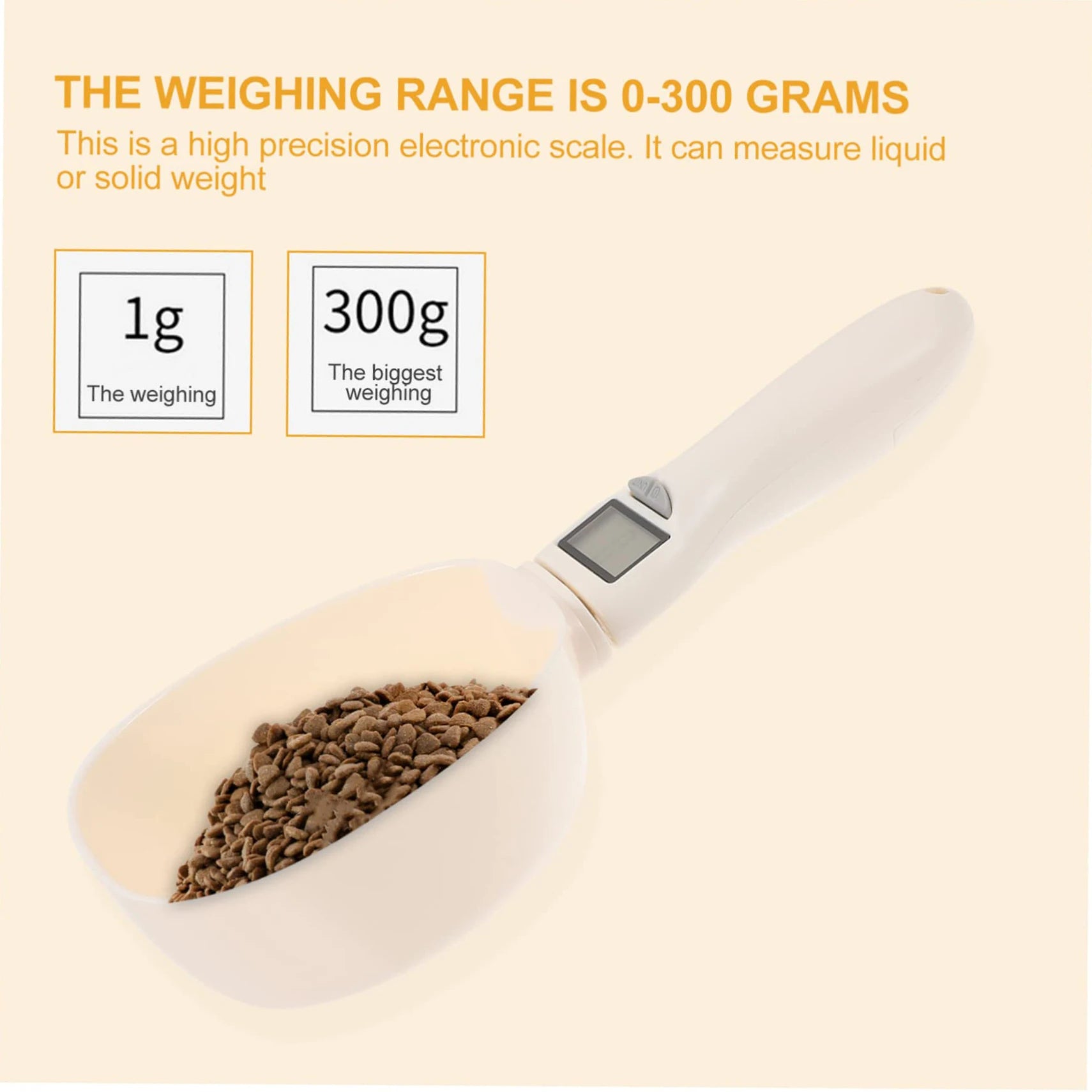 Digital Pet Food Spoon