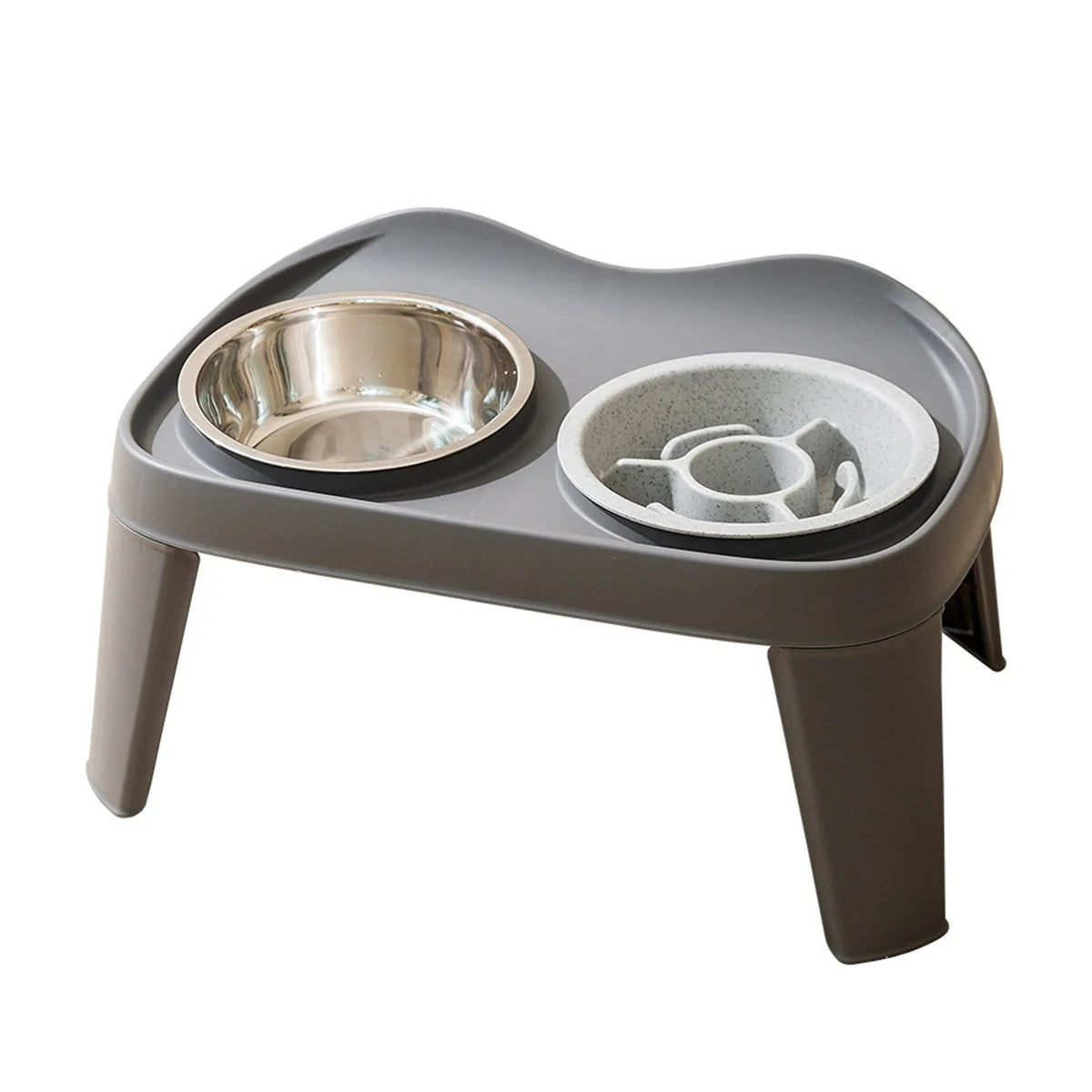 2-in-1 Anti-Choke Pet Bowl