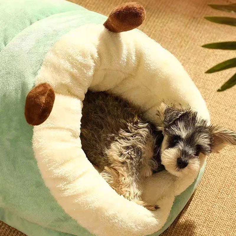 Plush Pet Slipper Bed