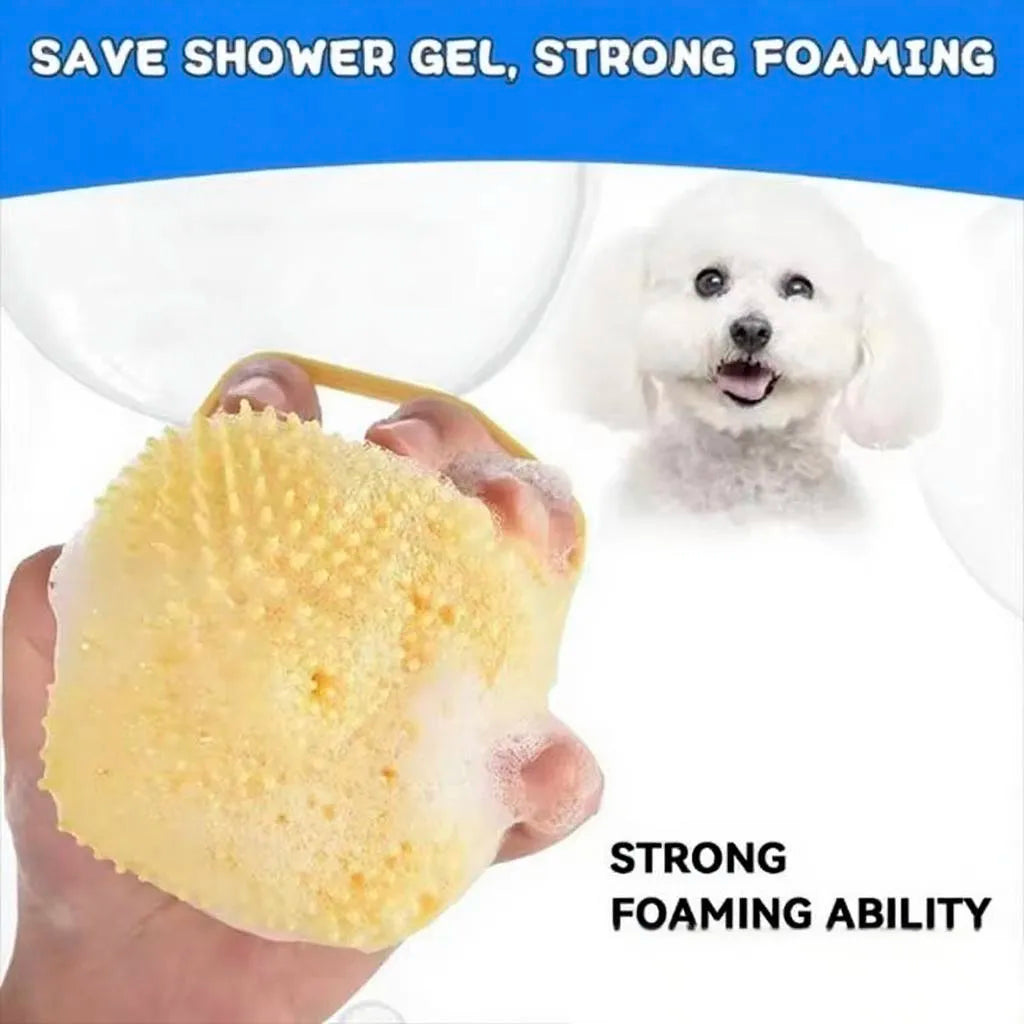 Silicone Pet Shampoo Brush