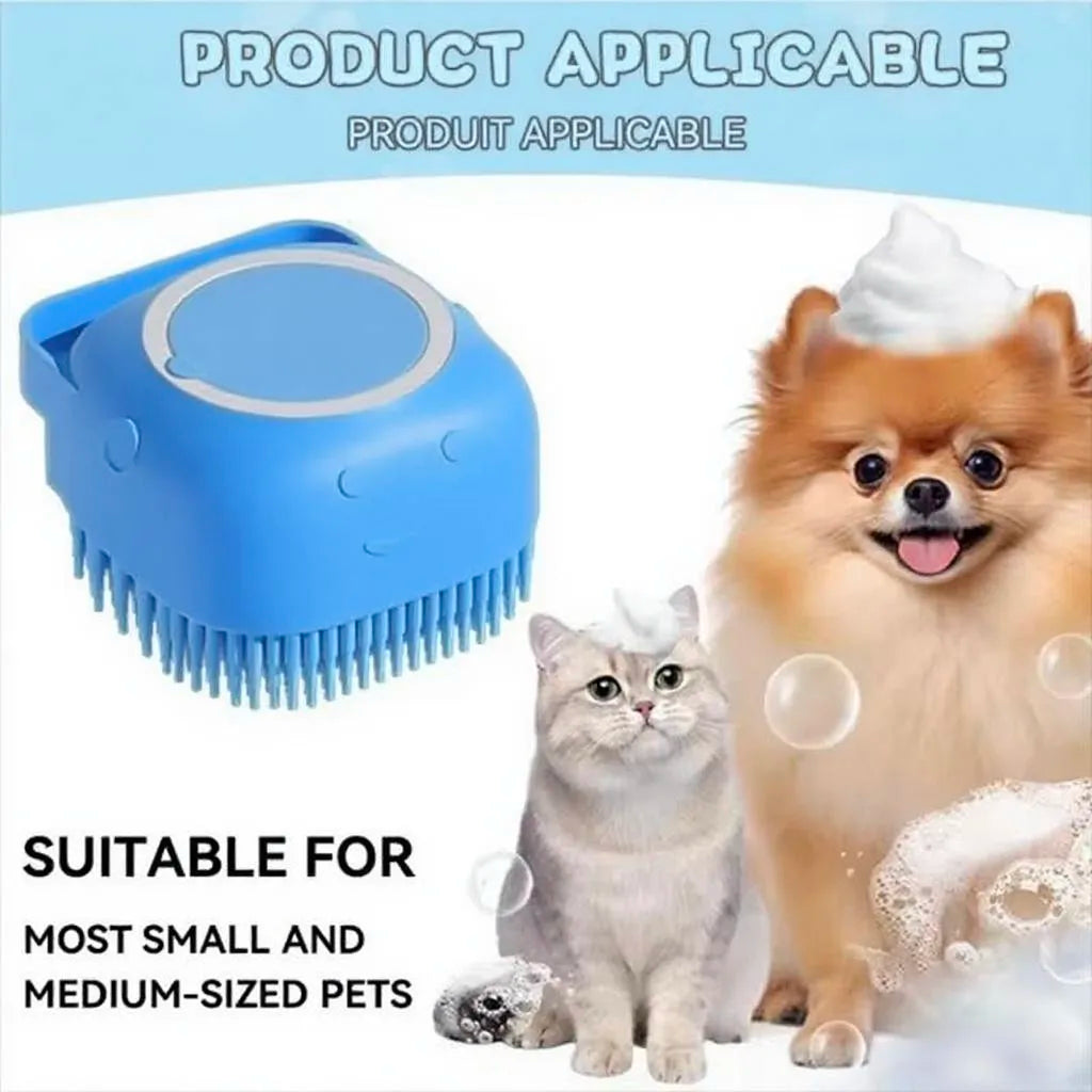 Silicone Pet Shampoo Brush