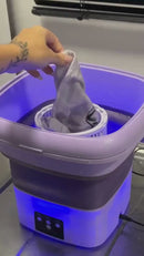Mini Lavadora Dobrável FlexWash